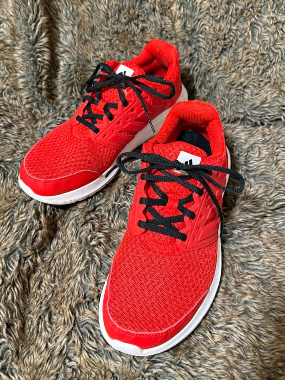 Adidas Galaxy 3 in the "Solar Red" colorway. Size 7